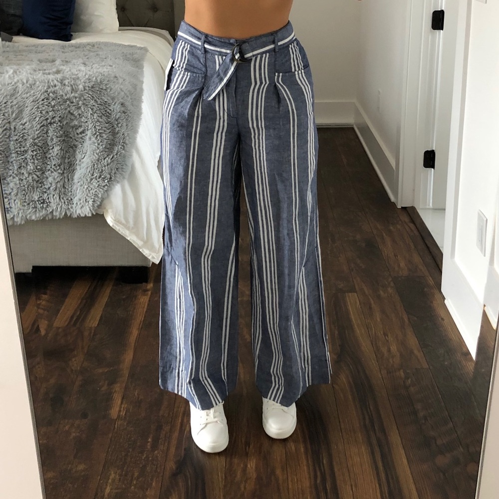 Anthropologie striped pants